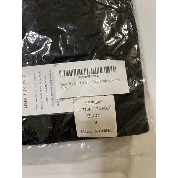 VEBOON Men's Long Sleeve Casual Polo size M Shirts Hawaiian Print Fashion - Picture 9 of 9